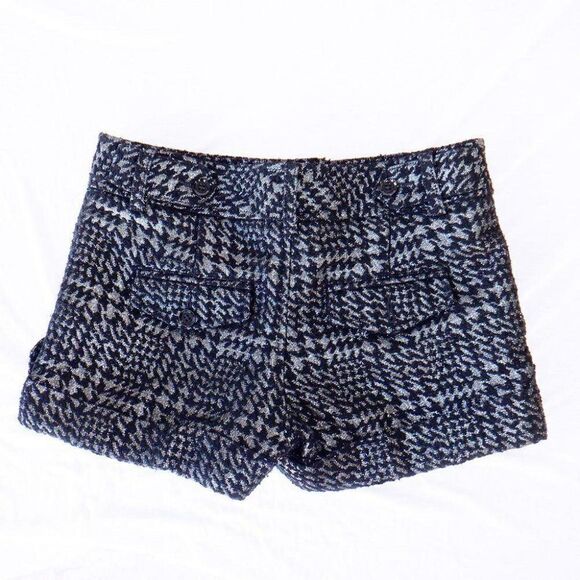 Express wool black/gold dressy shorts - Picture 1 of 4